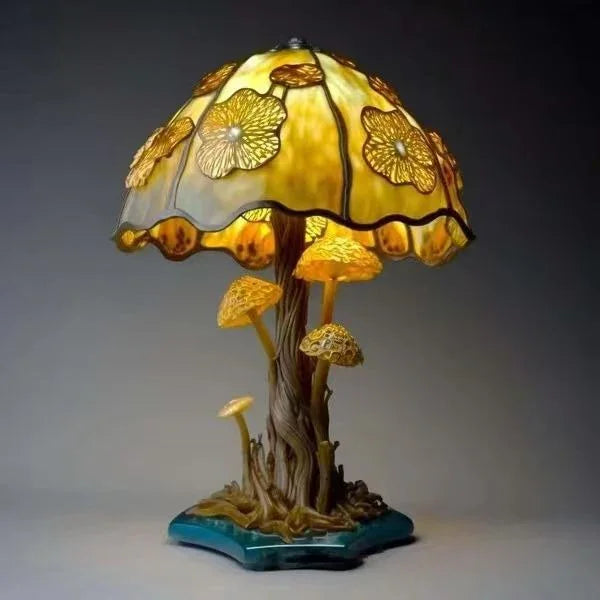 SHROOMGLOW | Ručne vyrobená nočná lampa v tvare huby