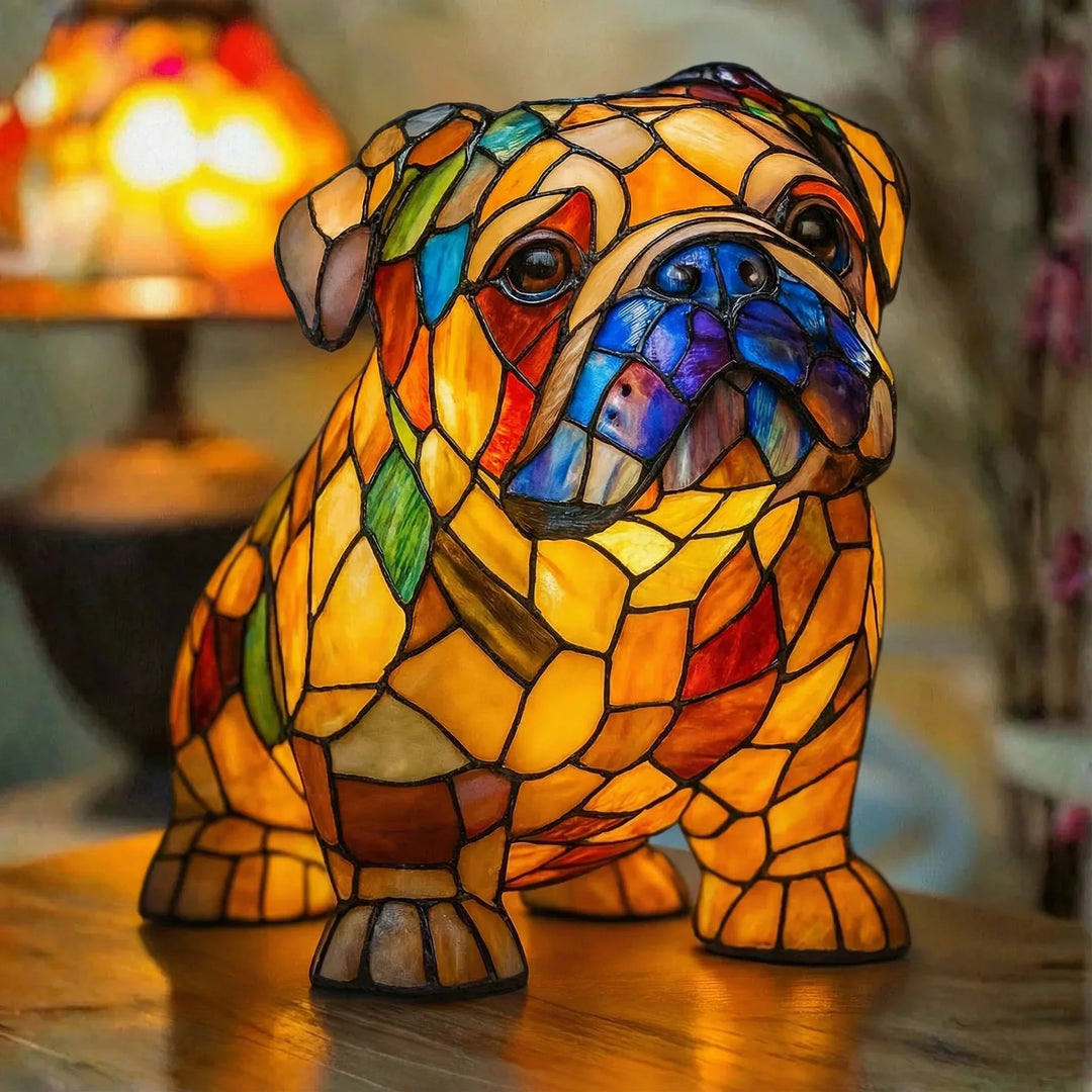 Bivoj — Vitražová lampa