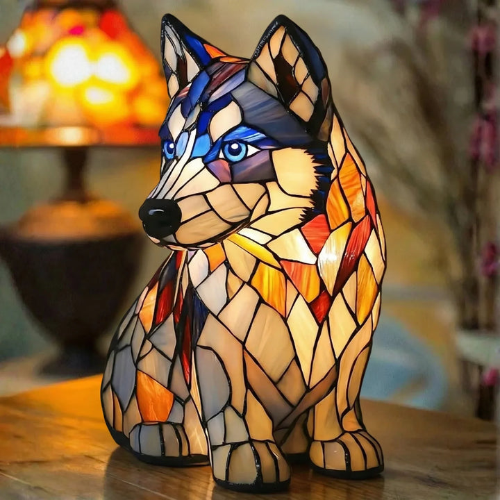 Kazan — Vitražová lampa