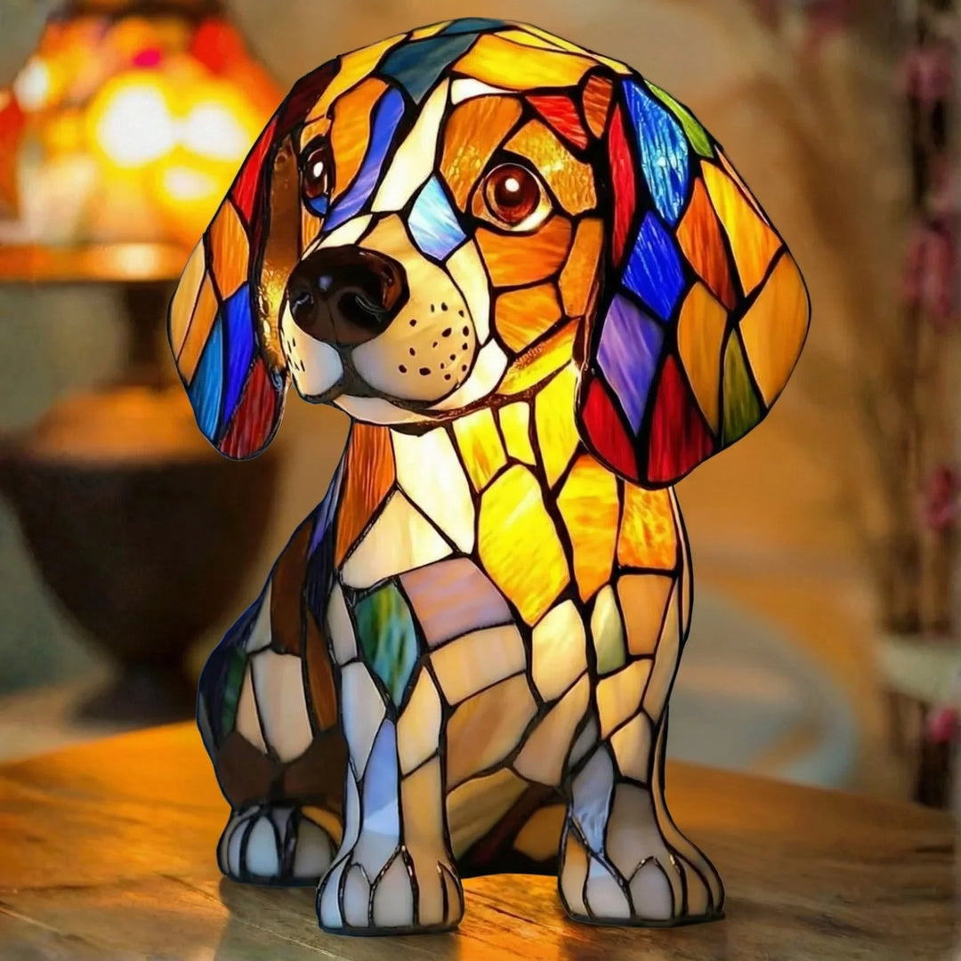 Charlie — Vitražová lampa