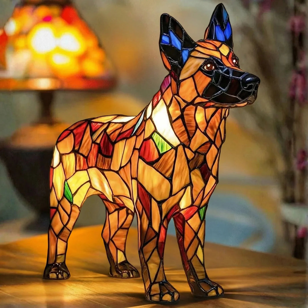Rex — Vitražová lampa