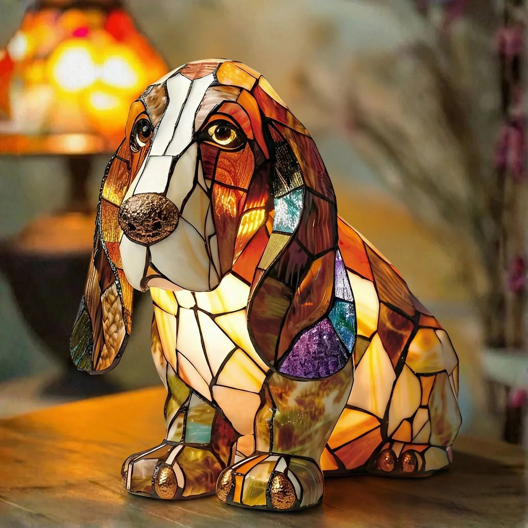 Bohouš — Vitražová lampa