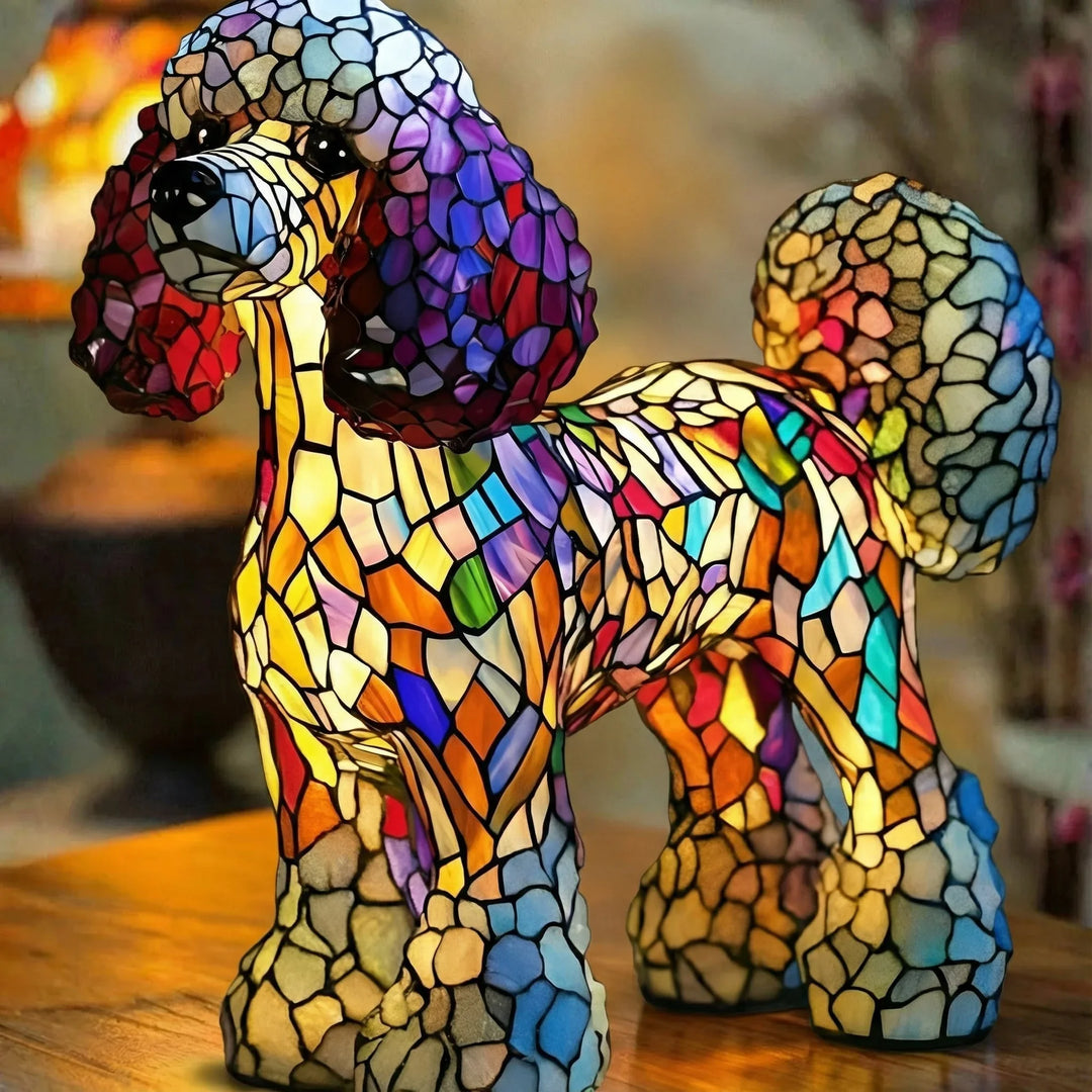 Kudrnáč — Vitražová lampa