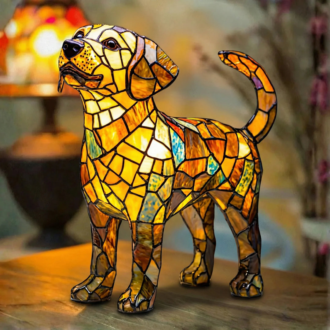 Rex Enchante — Vitražová lampa