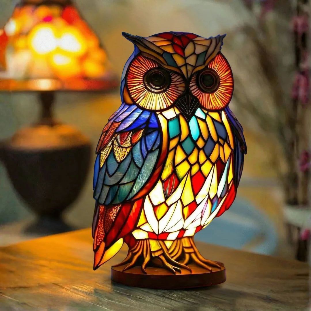 Rozarka — Vitražová lampa