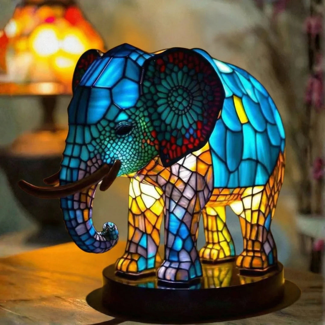 Bimbo — Vitražová lampa