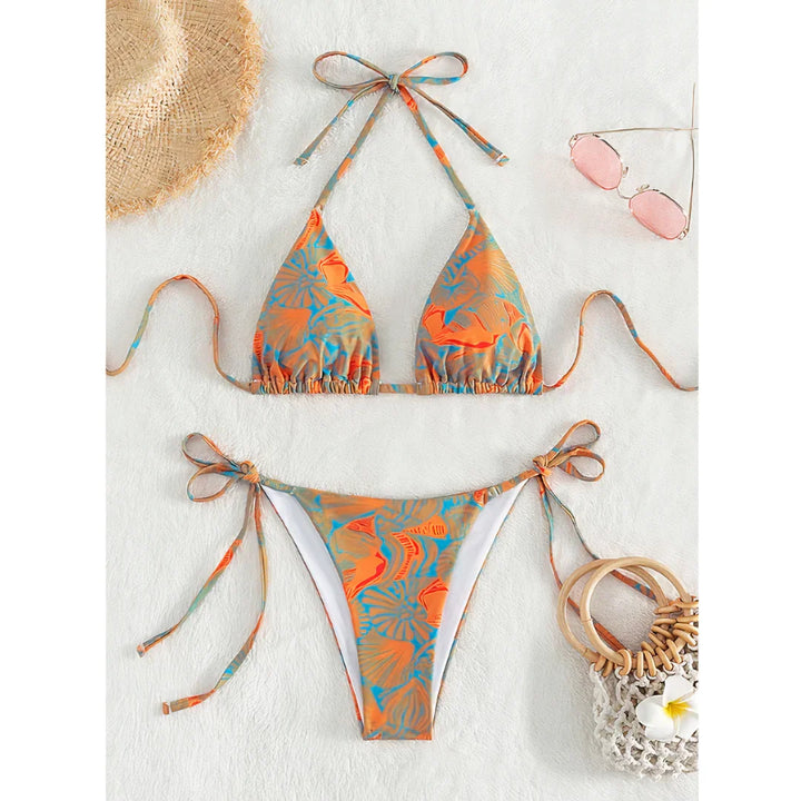 Beachglow trojuholníkové bikiny
