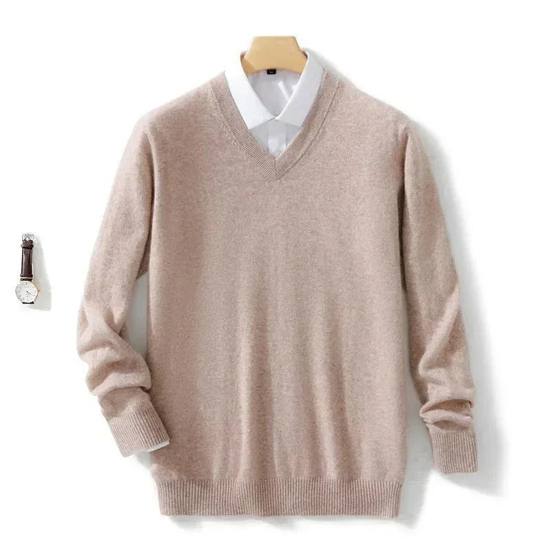 Floris | Elegantný sveter s výstrihom do V