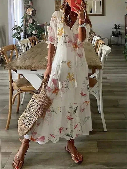 Jessica - Boho midi šaty