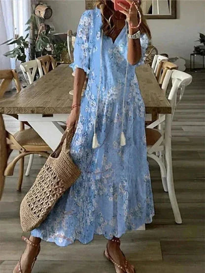 Jessica - Boho midi šaty