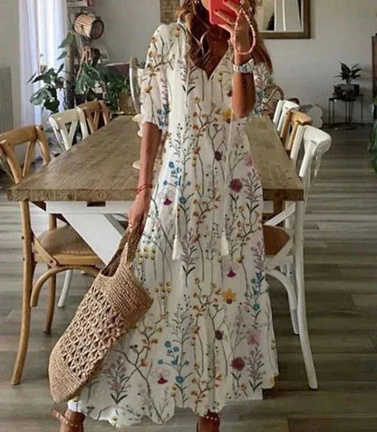 Jessica - Boho midi šaty