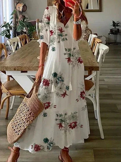 Jessica - Boho midi šaty